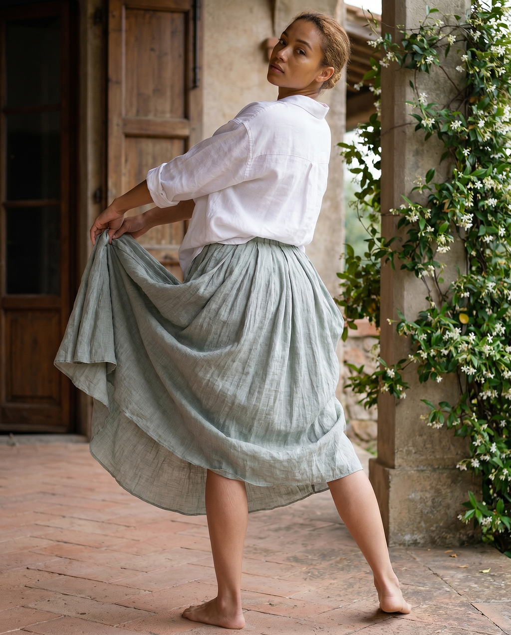 Falda larga Cala