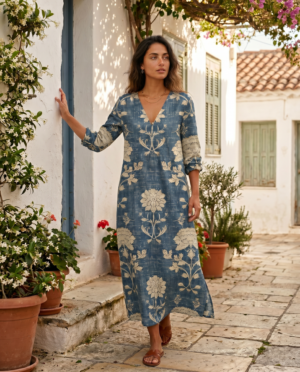 Vestido largo Candela