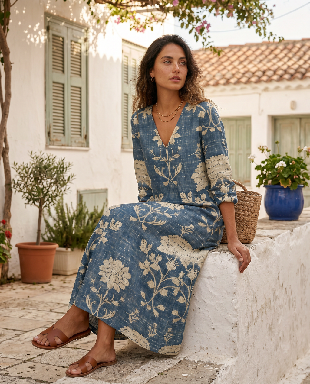 Vestido largo Candela