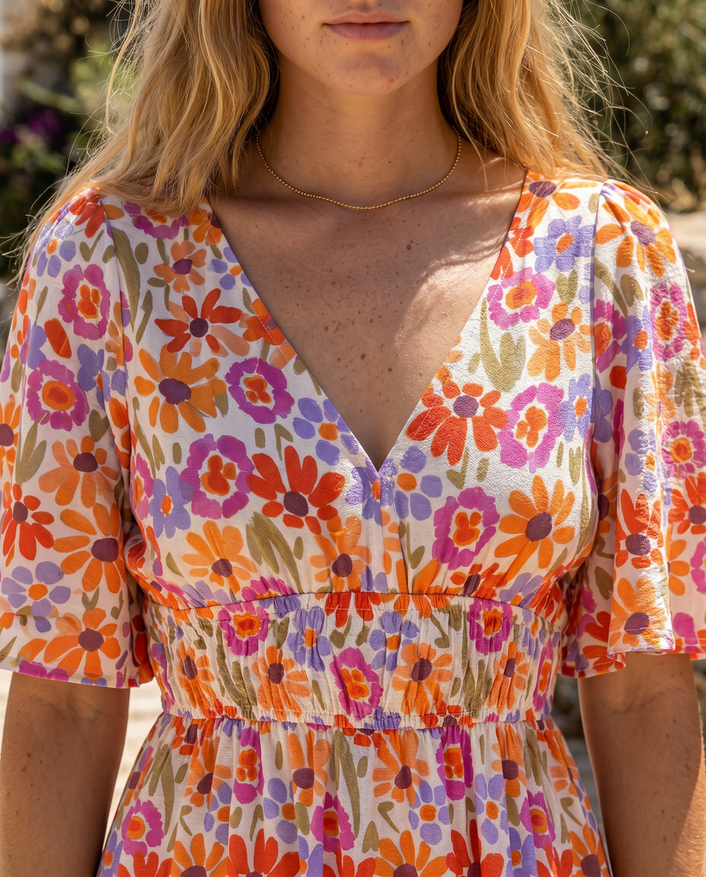 Vestido estampado Triana