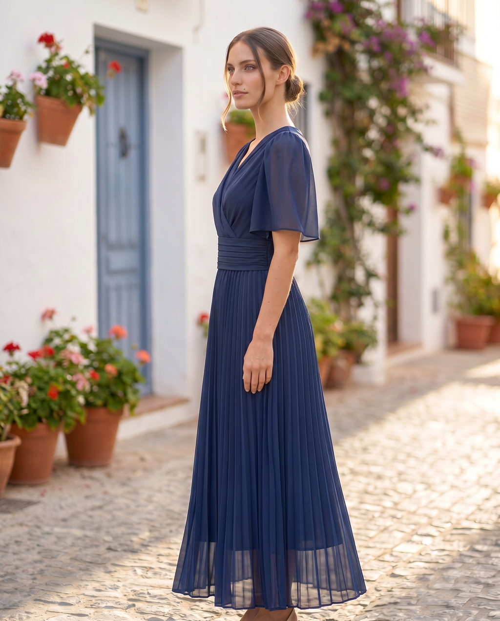 Vestido largo Rocío