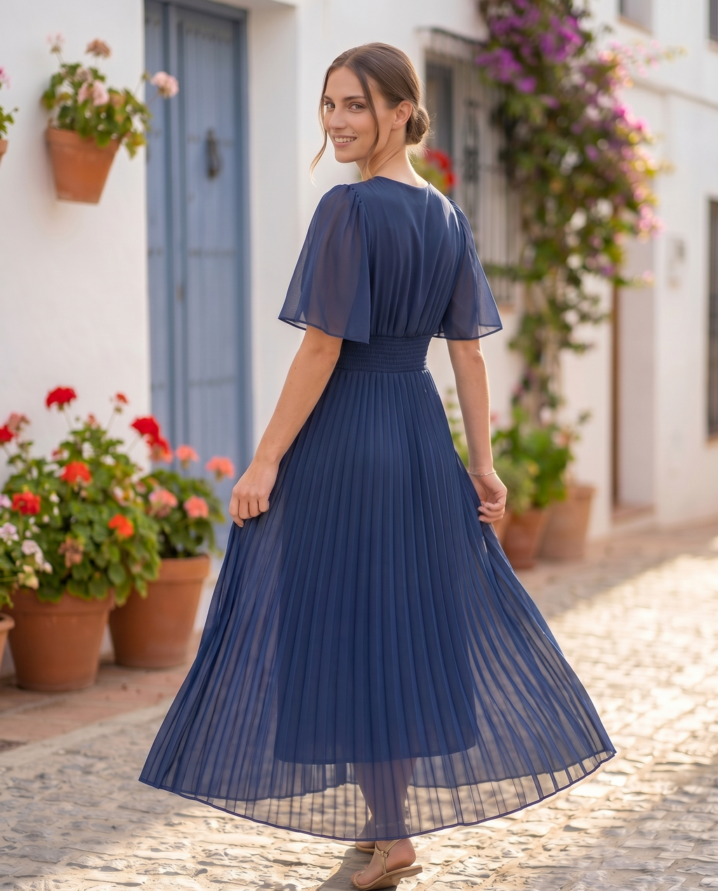 Vestido largo Rocío