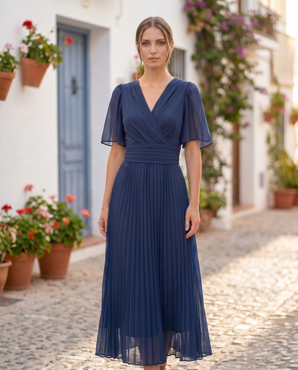 Vestido largo Rocío