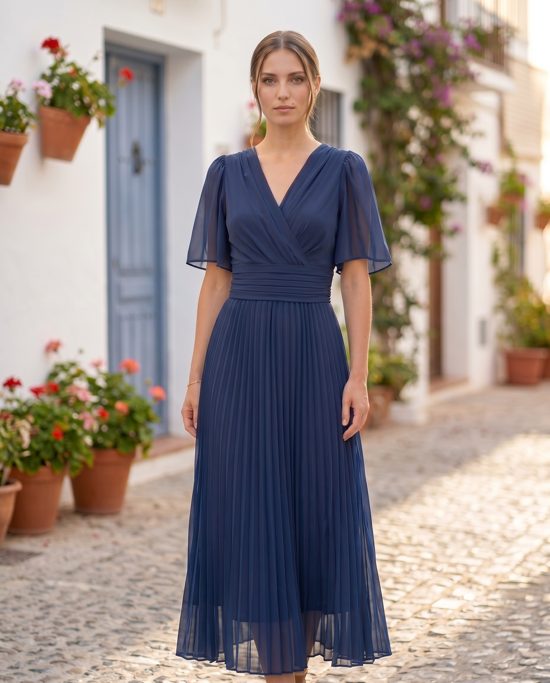 Vestido largo Rocío
