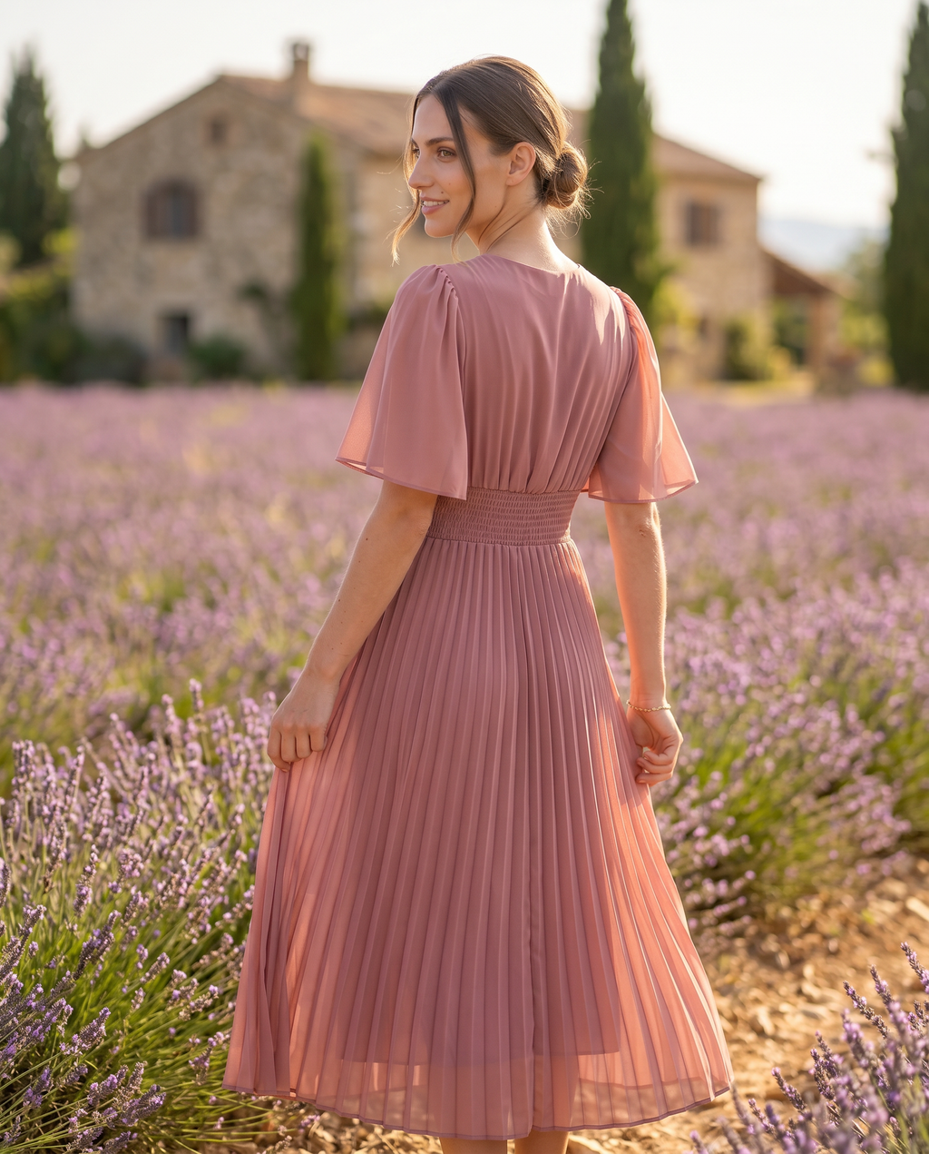 Vestido largo Rocío