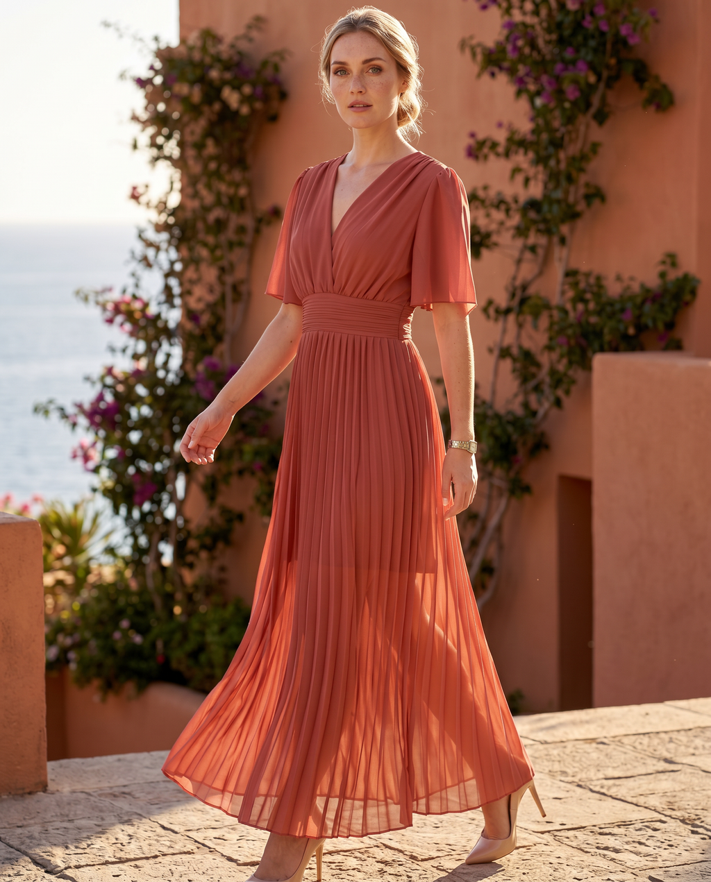 Vestido largo Rocío