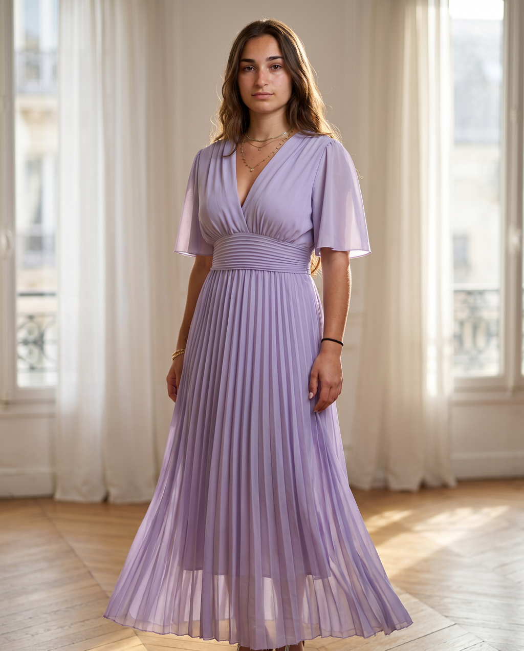 Vestido largo Rocío