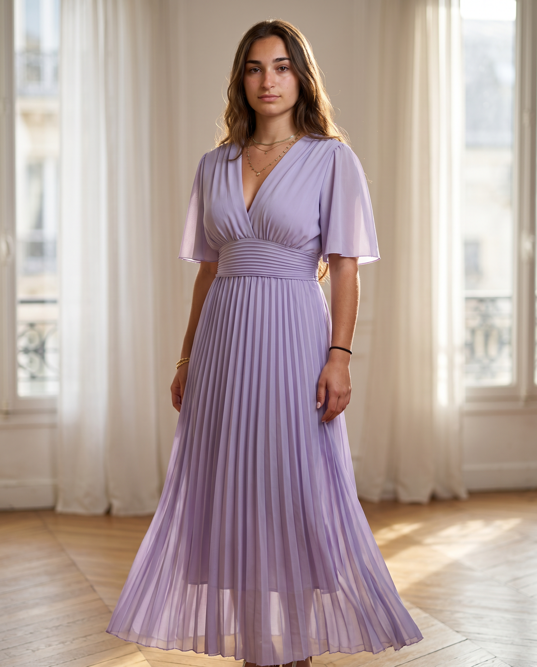 Vestido largo Rocío