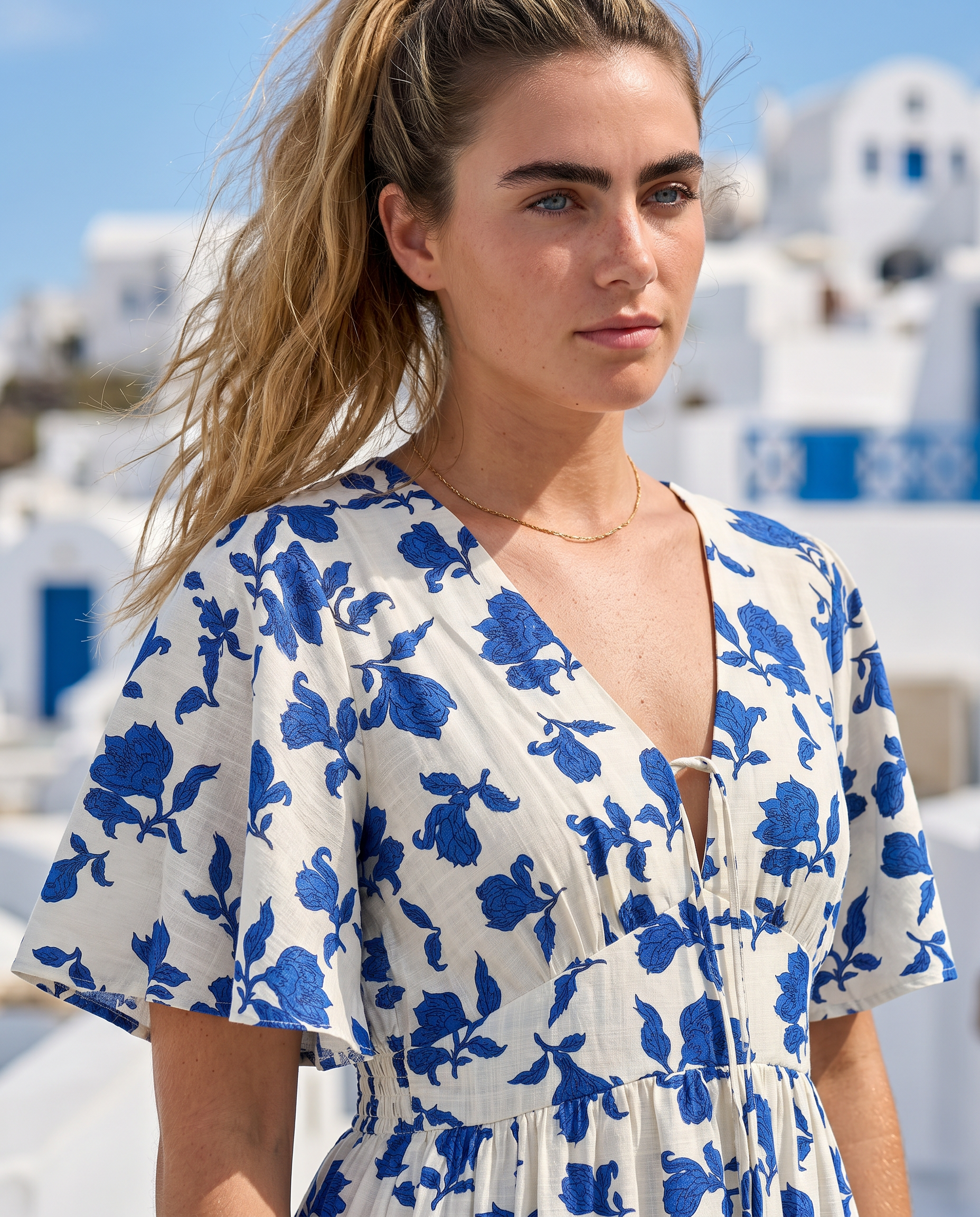Vestido estampado Altea