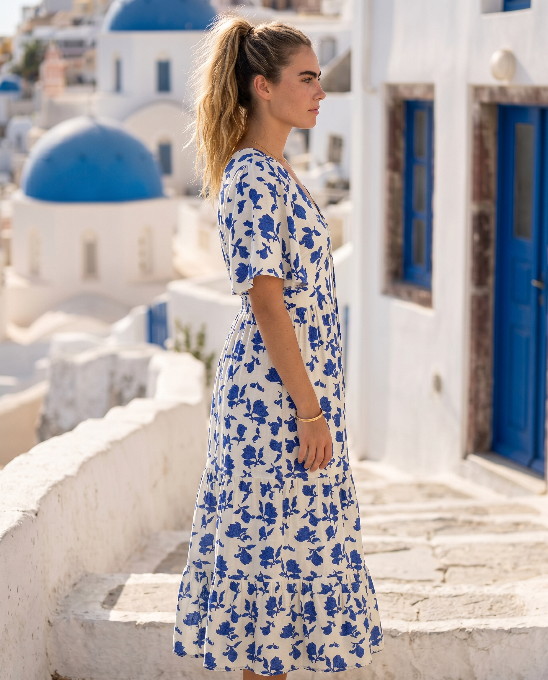 Vestido estampado Altea
