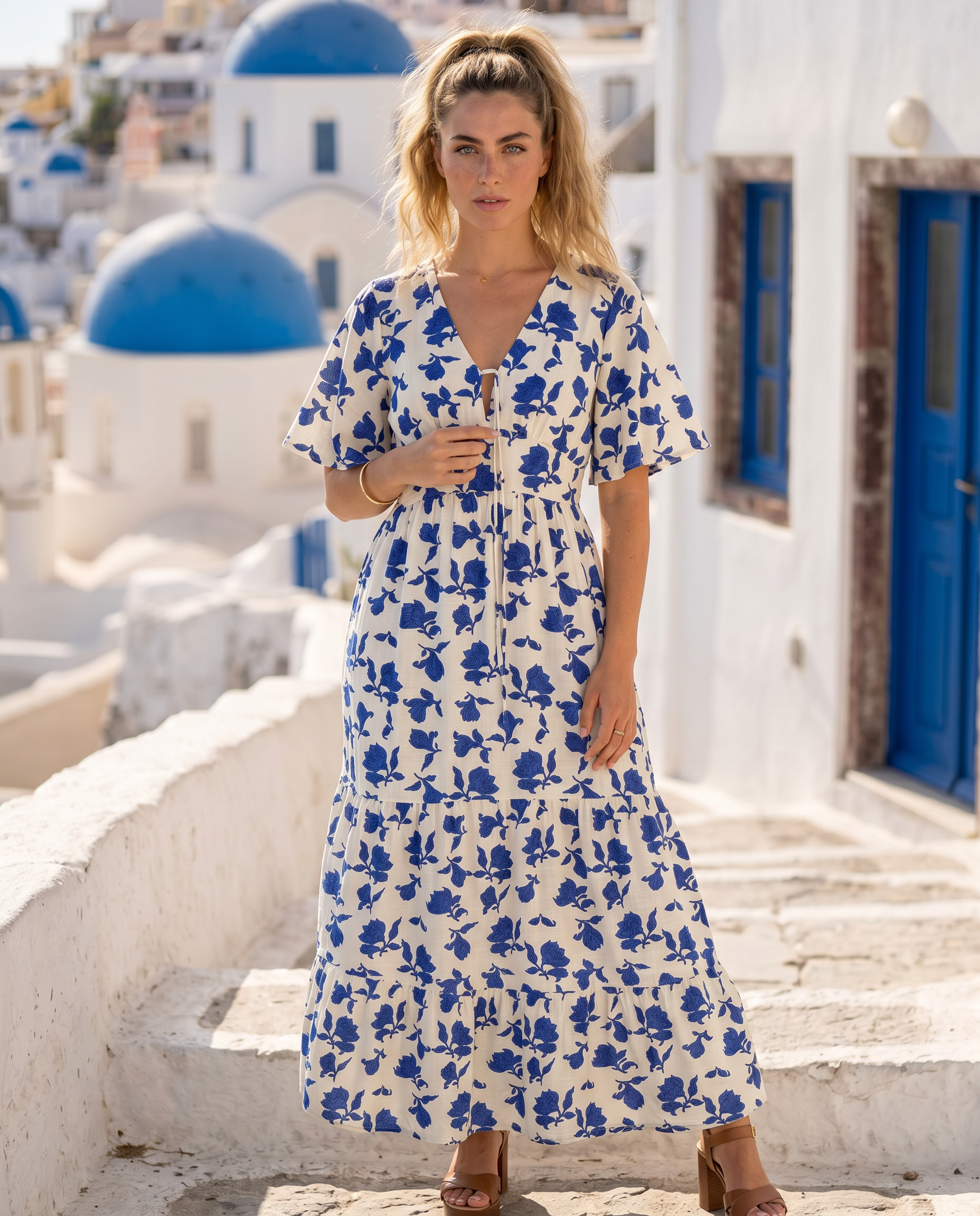 Vestido estampado Altea